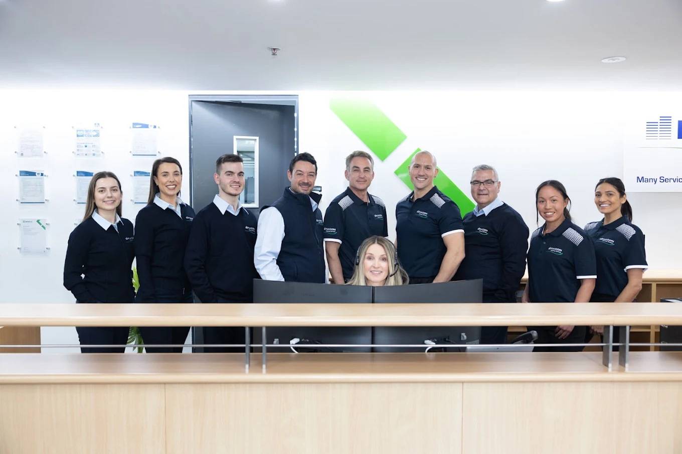 Sarkis, Dragana and the Fiacon team on-site